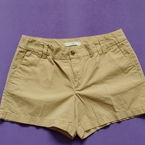 Light mustard shorts
